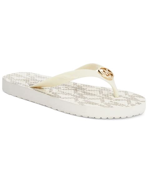 michael kors flip flips|Michael Kors flip flops sale.